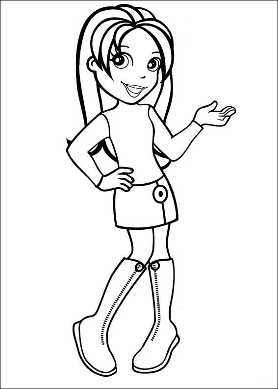 Kids-n-fun.com | Coloring page Polly Pocket Polly Pocket
